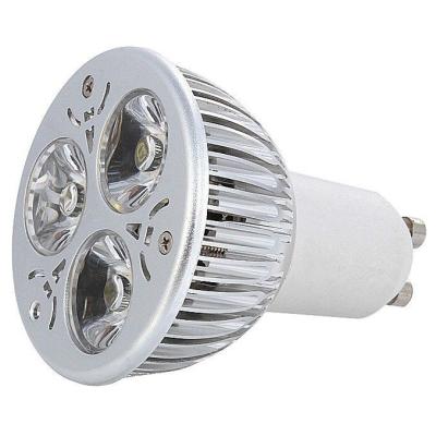 China Dimmable Geleide Schijnwerperbollen met Epistar-Spaander, 3W GU10 Geleid Te koop