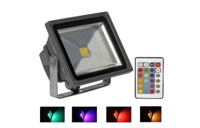 China 80W RGB Waterproof LED Flood Light Warm White For Plazas / Bars for sale