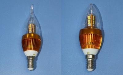 Cina 3watt 5watt E14 ha condotto le lampadine 300lm - 360lm della candela per illuminazione del pendente in vendita