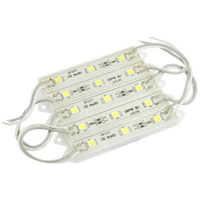 China el módulo de 0.24w 3pcs SMD LED, 3528 llevó el módulo con 3 años de garantía en venta