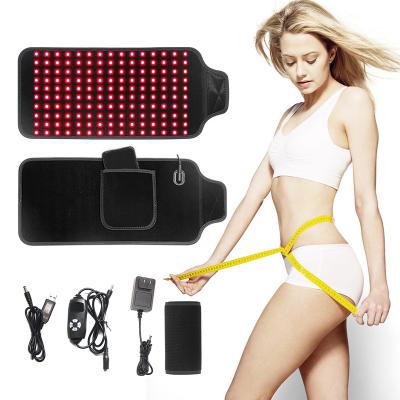 China Hot Selling Therapy 660nm 850nm Red Light Blood Vessel Removal Therapy 660nm 850nm LED Infrared Red Light Body Wrap Belt Weight Loss Belt For Pain Relief for sale