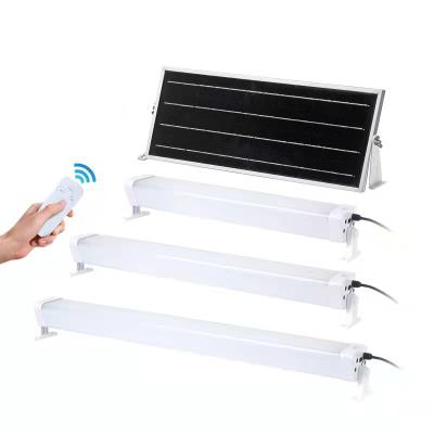 China Solar Power Work Station Solar Room Indoor Optical Control + Remote Control Solar Lamp 10W 15W 18W Lights Indoor for sale