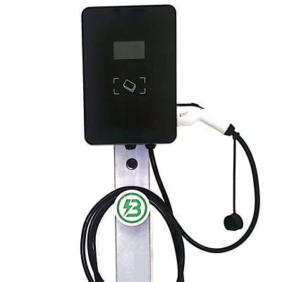 China ABS+PC Cheetech ac charging station 32a 16A 7KW 10KW ev charger car charging station for sale