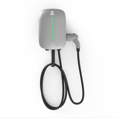 China ABS+PC 2022 EVSE 3 Phase Electric Car Charging Station 11KW 22kw EV Charger for sale