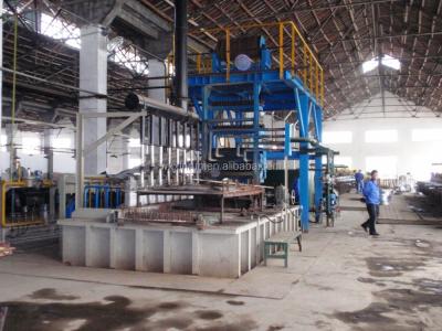 China Continuous Steel Wire Hot Dip Galvanizing Galvanizing Machine For Steel Wire With High DV for sale