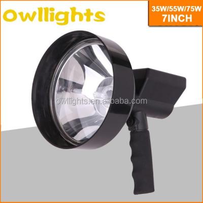 China Guangzhou HID 12V 100w 7inch HID handheld light , 7