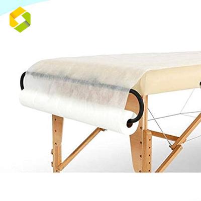 China OEM Disposable Nonwoven Fitted Sheet Cloth Table Sheet Bed Sheet Paper Cover Sheet for sale