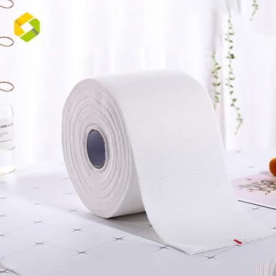 China One Time Use Hand Towels Soft Comfortable Disposable 100% Cotton Tissue Paper Towel Cloth For Beauty Salon for sale