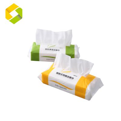 China Ultra Soft Strong Absorbent High Quality Disposable Magic Face Tissues Pull Out Tissue Paper Box for sale