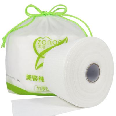 China Soft Comfortable 100%Viscose Fabric Roll Disposable Face Towel Manufacturers USA For Face Towel for sale