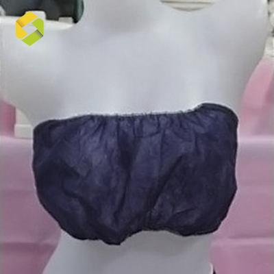 China Ultra Soft Strong Absorbent Custom Disposable Bras And Panties Unserswear Disposable Bra for sale