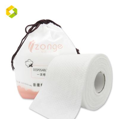 China High Quality Disposable Cosmetics Sauna Towel Cotton Face Towel Disposable Spa Towels Roll for sale