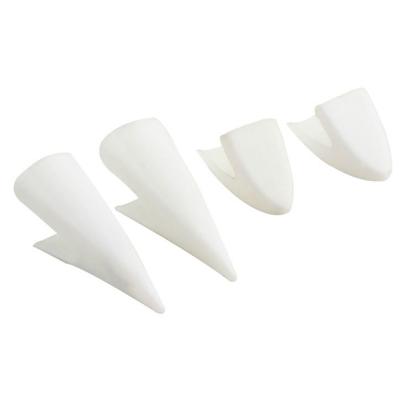 China 4PCS Fancy Toy Vampire Teeth Toy White Hot Fangs Fancy Party Halloween Costume + Box 50*41*21mm for sale