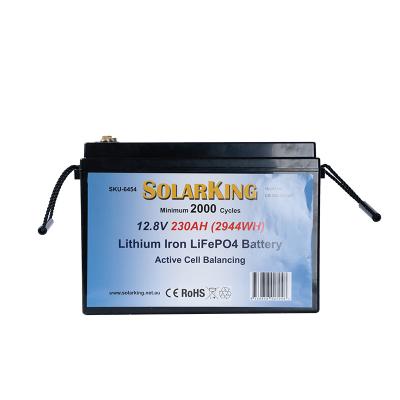 China The Solar Powered Boat 12v 230ah Lifepo4 RV Wind Power Car Battery Leak Current Bateria For Start Diy Solar Car Boat Solar Motorhome for sale