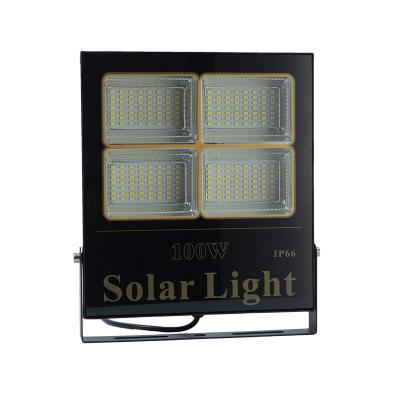 China Garden 100w IP67 Solar Power Led Outdoor Lighting Solar Lights For Roadway for sale