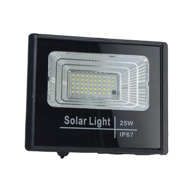 China Outdoor Decorative 25w ip66 Warehouse Garden Solar Powered Lighting On Solar Power for sale