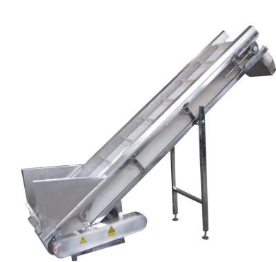 China food & Professional Beverage Factory Non-slip Tilting Type Belt Rice Garlic Elevator / Conveyor for sale