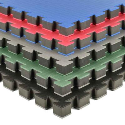 China Martial arts studios interlocking floor 20MM GYM 80KG/CBM EVA foam tatami mat floor Taekwondo interlocking puzzle mats for sale