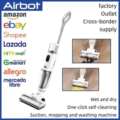 China Household Airbot Multi-surface iClean Wet Dry Cordless Portable Vacuum Cleaner Self-cleaning Function Mopping Smart Cleaning for sale