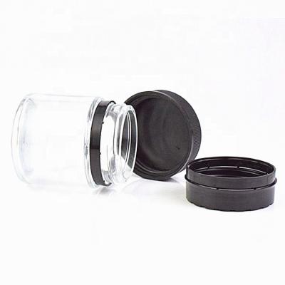 China Gift & Plastic Wide Craft Pet Mouth Fruit Jam Jar With Child Safe Visible Ring Of Hat And Tamper for sale