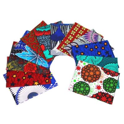 China Waterproof African Fabric Fat Quarters Wax Print Fabric Organic Clothing Ankara Fat Quarters Wax Prints Fabric 6 yards for sale