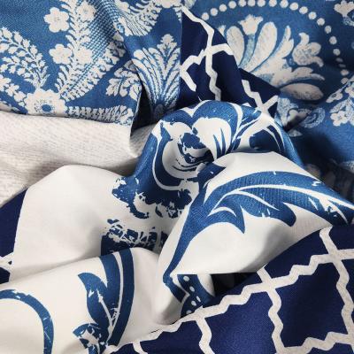 China Cheap 100% Polyester Anti-Static Custom Design Printed Material Supplier Comforter Dispersion Printing Bed Sheet for sale