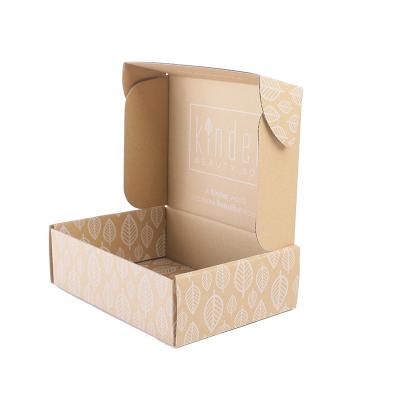 China Recyclable Recycled Folding Airplane Box Colored Shipping Box Logo Printed Packaging Boxes Corrugated for sale