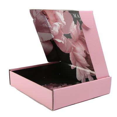 China Recyclable hot sale fancy style logo printing customize size tissue paking box for sale