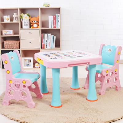 China Dining Chair Children Furniture Plastic Kids Chairs And Tables for sale