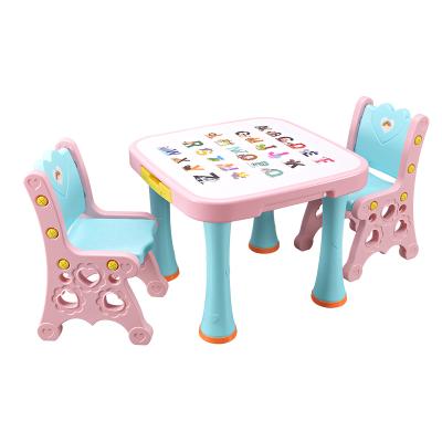 China DINING TABLE lovely kids plastic tables and chairs blow molding plastic table for sale