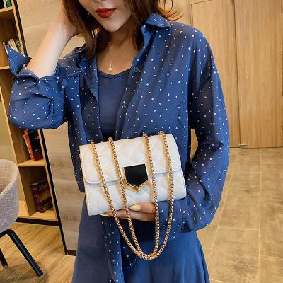 China PU Vegan Leather Cross - Body Shoulder Bag Fashion Handbag Color Women Phone Soft Sexy Custom OEM Pockets Girls Bulk Lady Customized for sale