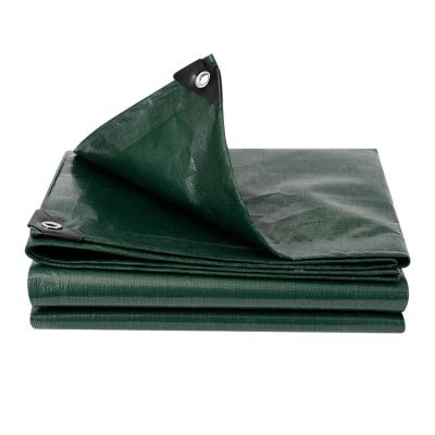 China Manufacturer Wholesale Green Woven fabric tarpaulin pvc water resistant use cover pe tarpaulin sunshade and rain cover for sale