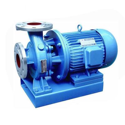 China Horizontal Single Stage Single Suction Hotels Pipeline Centrifugal Pump for sale