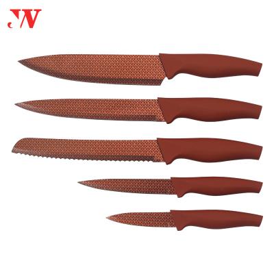 China Sustainable Comfortable Handle Manufacturing PP Handle Knife Japan Set Custom Logo Japanese Chef Knife for sale