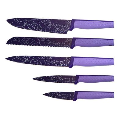 China Only viable handmade ladies knife set kitchen knife set kitchen base set for sale