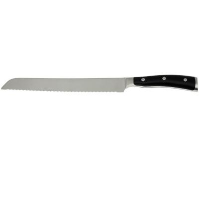 China Sustainable 8 Inch Stainless Steel Series Classic Serrated Bread Knife for sale