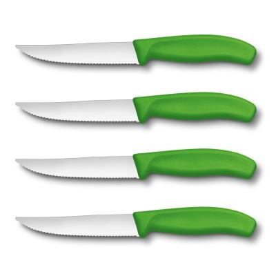 China Sustainable Dining Kitchen Set Handy With Non-slip Steak Knife Blades Super Sharp Steak Knife for sale