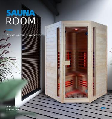 China Computer control panel multi-function garden control outdoor screen infrared steam sauna room for sale