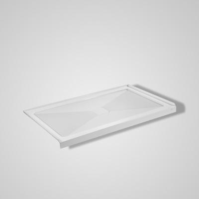 China High Quality Scratch And Stain Resistant Custom Made Acrylic Compound Bathroom Pan Fiberglass Acrylic Shower Trays for sale