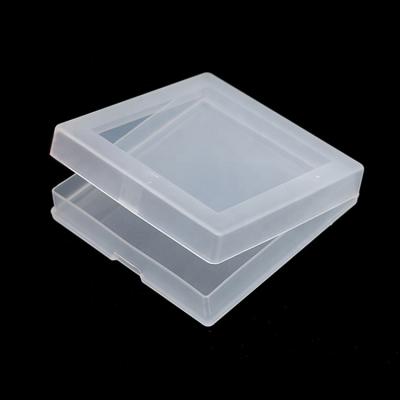 China Recyclable Frosted Waterproof Plastic Box Hard Plastic Foldable With Container And Flip Lid Seal Plastic Storage Box For Lighter for sale