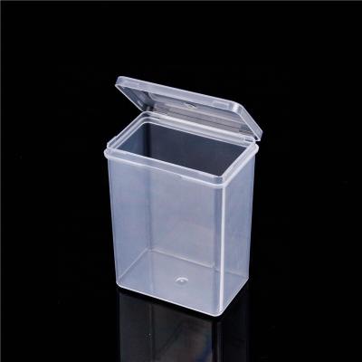 China Custom Manufacturer Portable Cotton Bud Storage Plastic Box Recyclable Industrial Packaging Container for sale