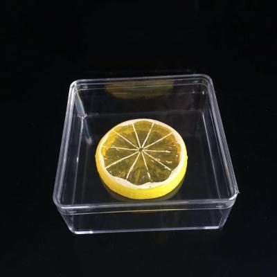 China Recyclable Hot Selling Transparent Clear Plastic Jewelry Box Watch Box For Gift for sale