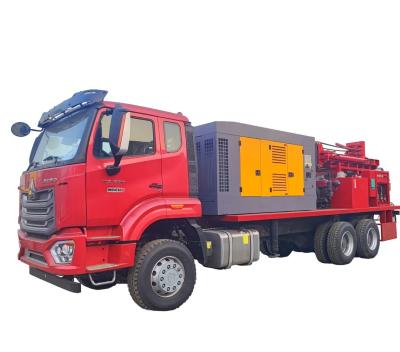 China CDC-300K water drilling rig with HOWO 6x4 Truck Te koop