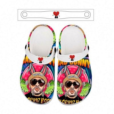 China Unique UN Verano Sin Ti Beach Slipper Rabbit Anti-Slippery Sandals Bad High Heel Clogs Lady Platform Slides Women Garden Clogs Shoes for sale