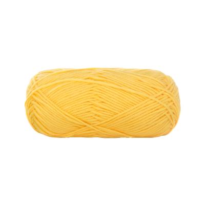 China Classic Yarn Milk Cotton Blended Yarn Knitting And Crocheting Yarn Candy Baby Yarn for sale