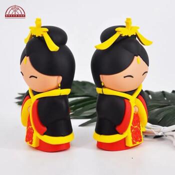 China Cultural And Creative / Gift Portable Removable Bank Power Shape Qin Shihuang Cartoon PVC Bank High Capacity for sale