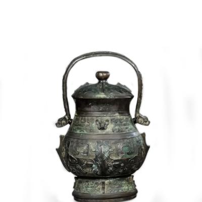 China Custom Antique Bronze3D Metal Printing Crafts Cultural Home Furniture for sale