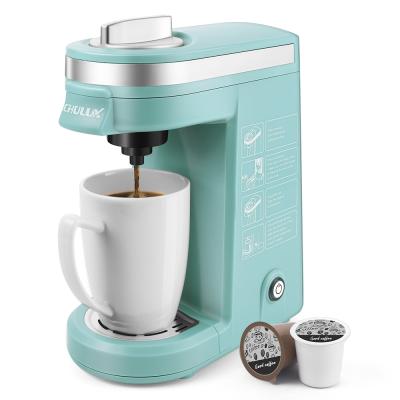 China Single Serve Coffee Machine K-Cup Capsule Coffee Maker Single Cup Pod Coffee Brewer with Fast Brew Technology Suitable for 99% K-Cup Capsule for sale