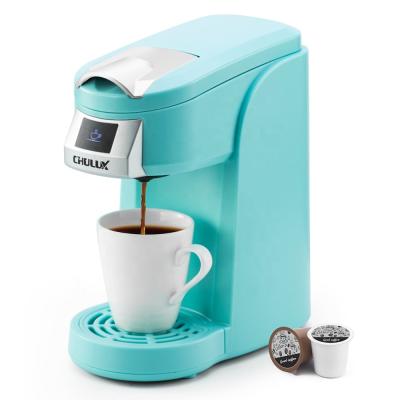 China 2021 Single Serve Coffee Machine Capsule K Cup Mini Single Cup 12oz High Quality Drip Coffee Maker for sale