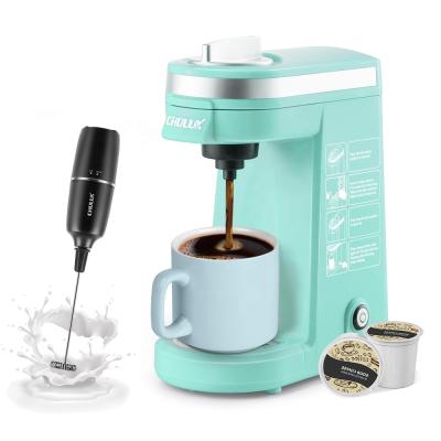 China Custom Mini Electric Multi K Capsule Logo Color One Button Operation Single Serve Coffee Machine Single Use Coffee Maker for sale